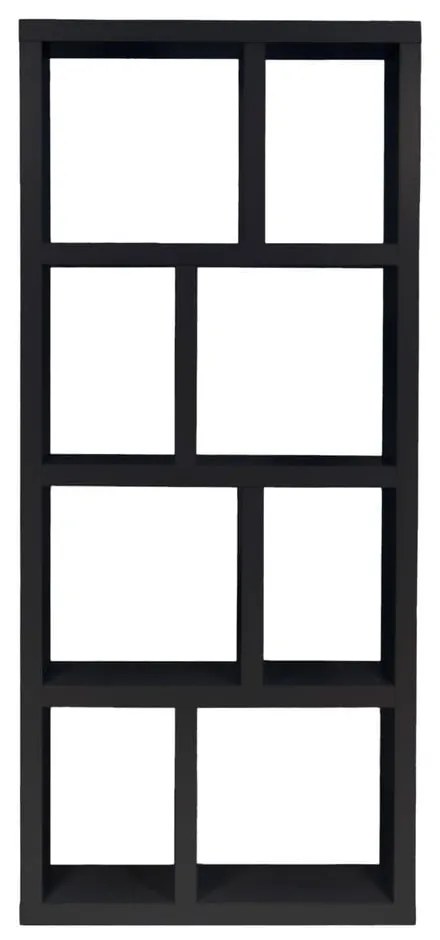 Libreria nera 70x159 cm Berlin - TemaHome