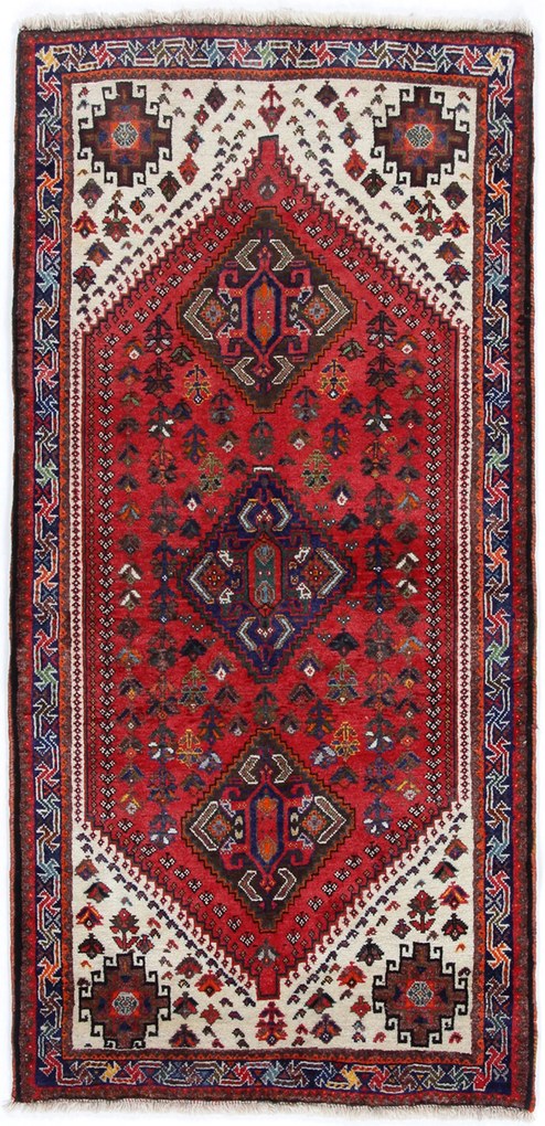 Gashghai Tappeto 80x170 (Iran) Annodato A Mano