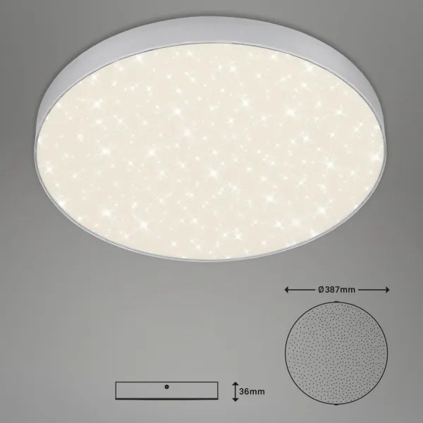 Briloner 7075-414 - Plafoniera LED STAR SKY LED/24,5W/230V diametro 38 cm
