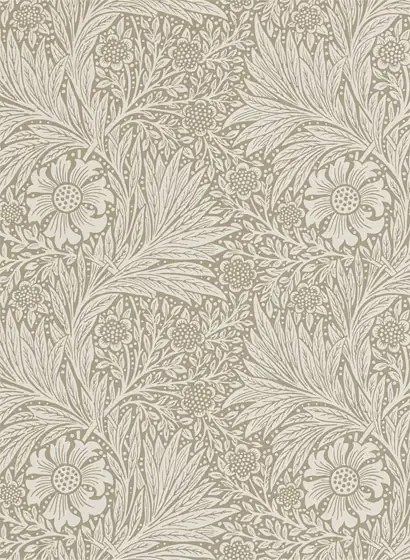 Morris & Co Carta da parati Marigold - Linen