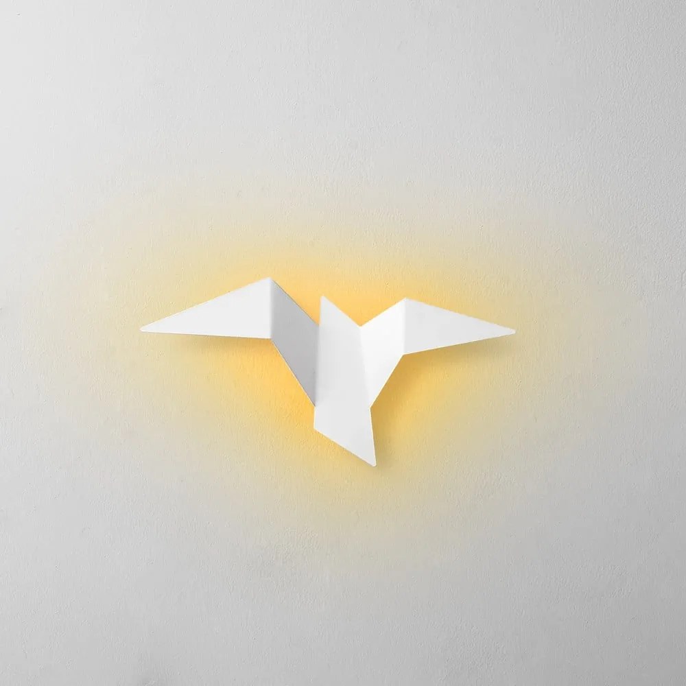 Lampada da parete LED bianca Pacali – Opviq lights