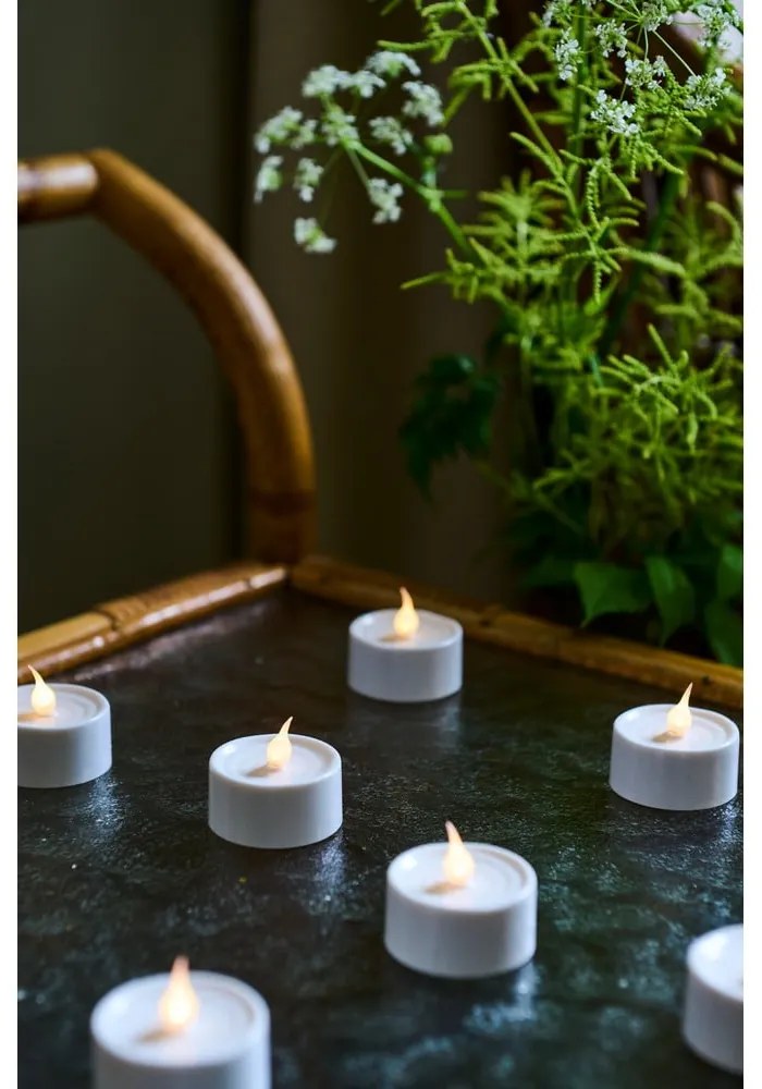 Decorazioni luminose bianche in set da 4 Lone - Sirius