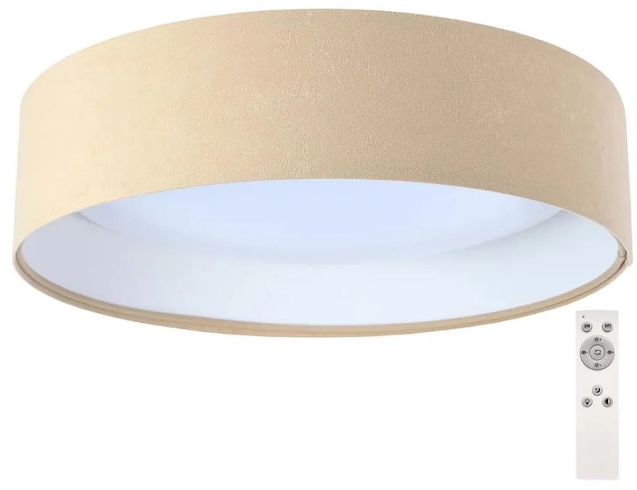 Plafoniera LED dimmerabile SMART GALAXY LED/24W/230V beige/bianco + tc