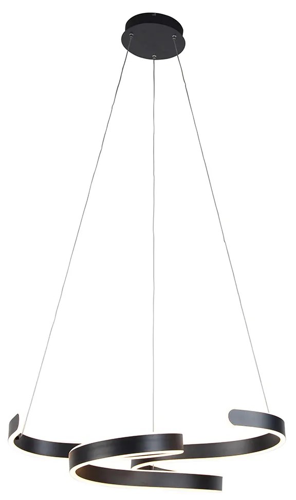 Lampada a sospensione grigia LED dimm 3 livelli - FRANK