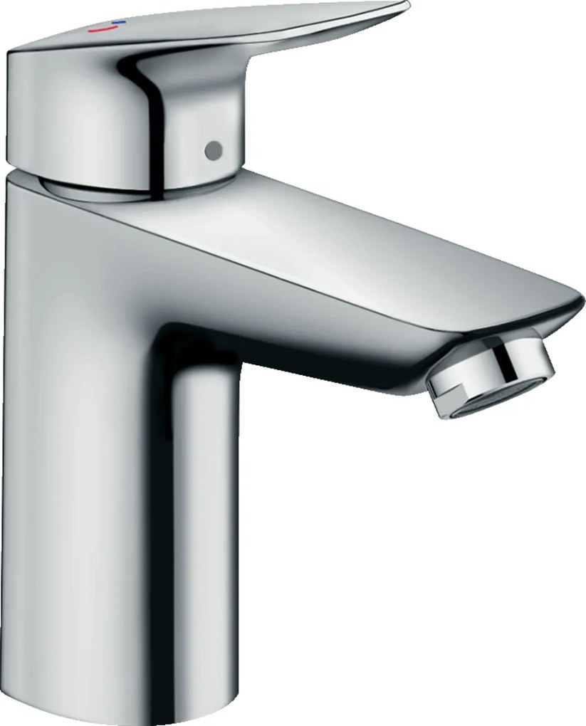 Miscelatore Monocomando Lavabo 100 Coolstart Con Tirante Cromo Hansgrohe Logis 71102000