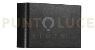 Applique biemissione led klein nera 6w 600lmcct 3000k / 4000k ip65 ...