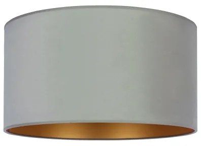 Duolla - Plafoniera ROLLER 1xE27/15W/230V diametro 40 cm chiaro verde/oro