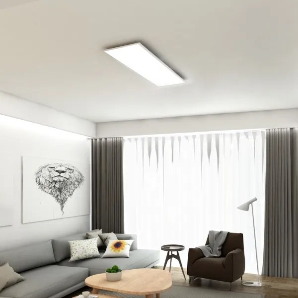 Brilo - Plafoniera LED dimmerabile SLIM LED/24W/230V 100x25 cm + +TC
