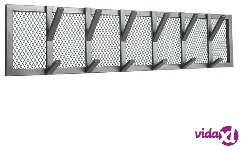 LABEL51 Appendiabiti Gruff 95x9x22 cm XL Grigio