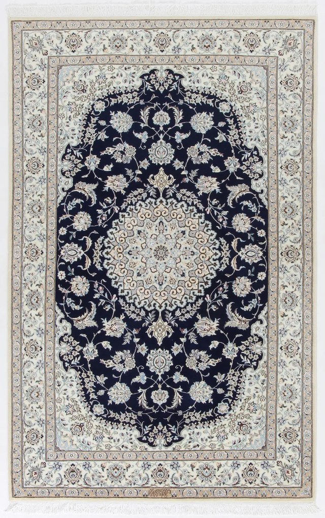 Nain Tappeto persiano 130x200 (Iran) Annodato A Mano