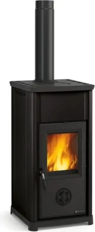 Stufa a legna Tea 7,0 kW Antracite - La Nordica