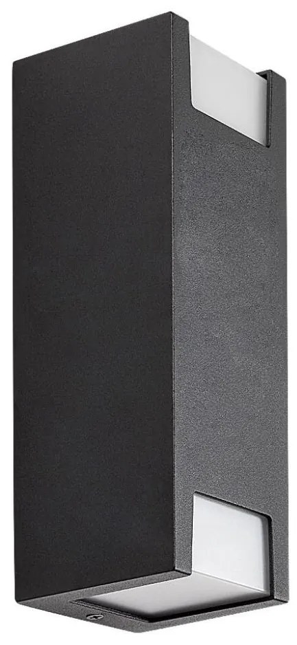 Rabalux 77055 - Applique da esterno CERNON 2xGU10/7W/230V IP44 nero