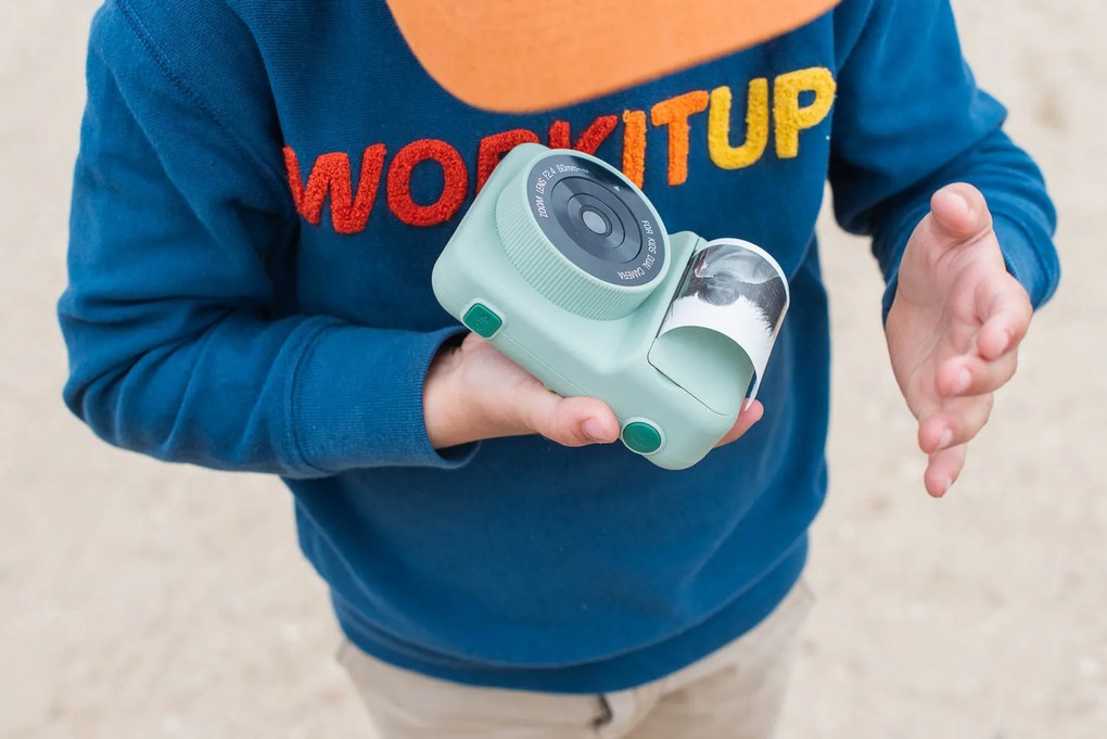 Macchina fotografica istantanea per bambini Zoo Print - dinosauro