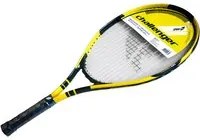 Racchetta da Tennis 64x38x3 cm in Alluminio Nero/Giallo