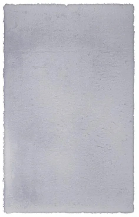 Tappeto Carezza antiscivolo argento, L 230 x L 160 cm