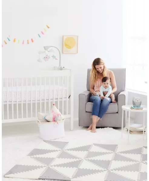 Skip Hop - Puzzle in foam 72pcs grigio/beige