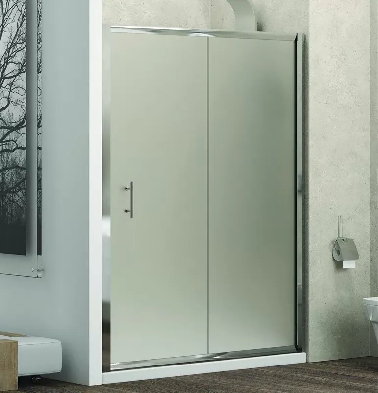 Box doccia un lato 150cm vetro satinato anticalcare KF5000 - KAMALU
