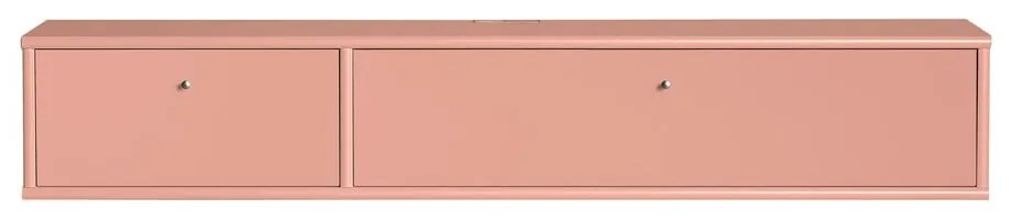 Mobile TV rosa 136x22x32,5 cm Mistral – Hammel Furniture