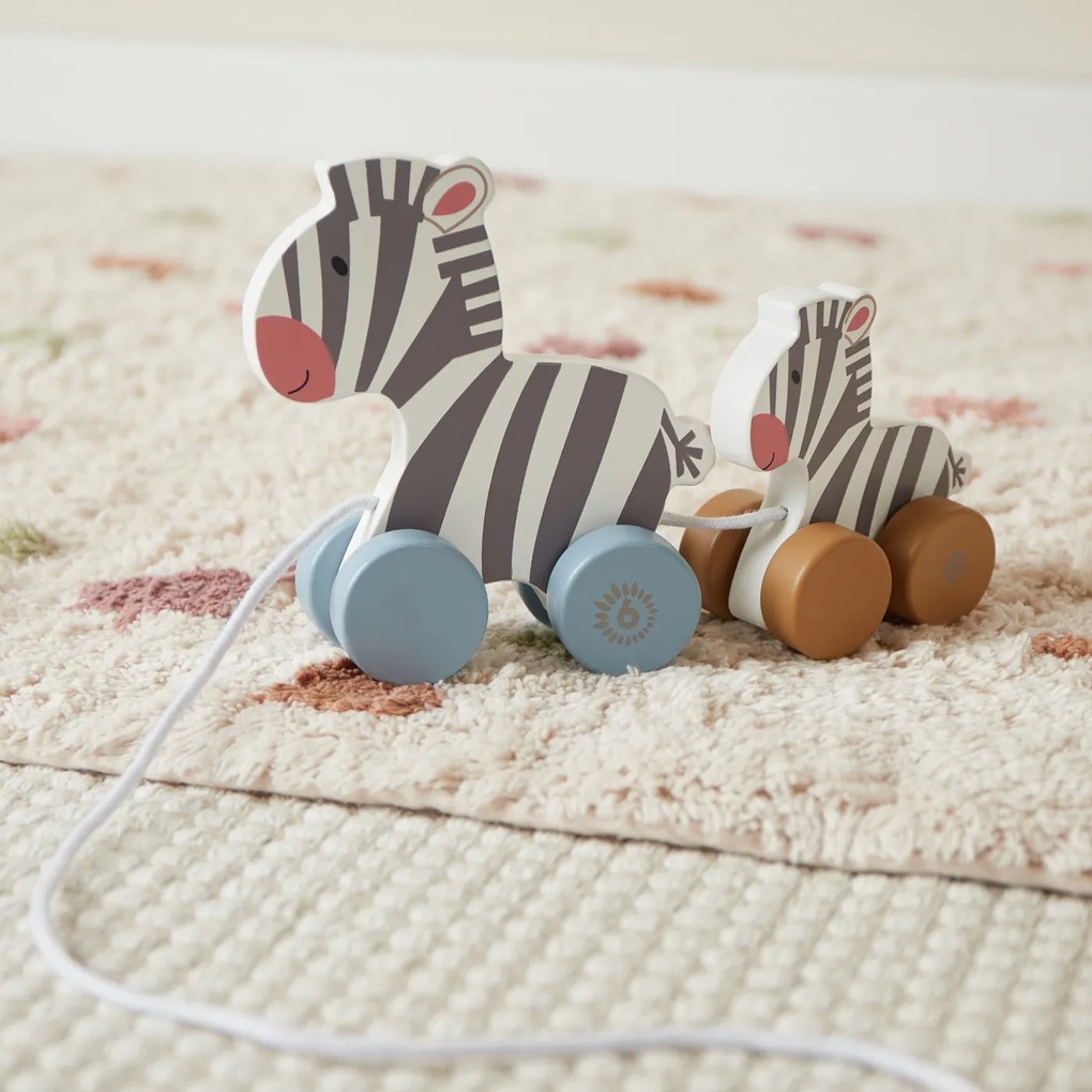 Bieco - Giocattolo da trainare - zebre