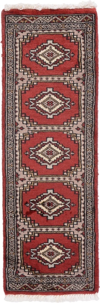 Bokhara Tappeto 30 x 90 (Pakistan) Annodato A Mano