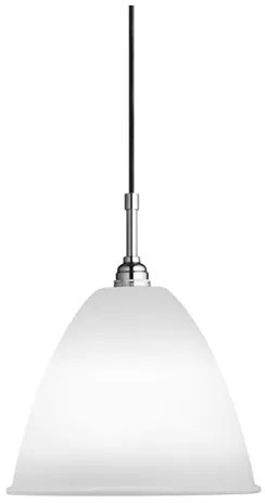 GUBI - Bestlite BL9 Lampada a Sospensione Ø21 Cromato/Porcellana