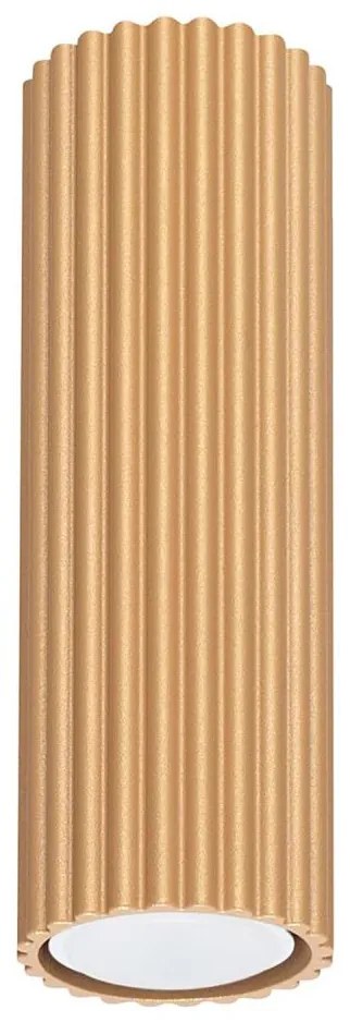 Sollux SL.1550 - Faretto KARBON 1xGU10/10W/230V 20 cm oro