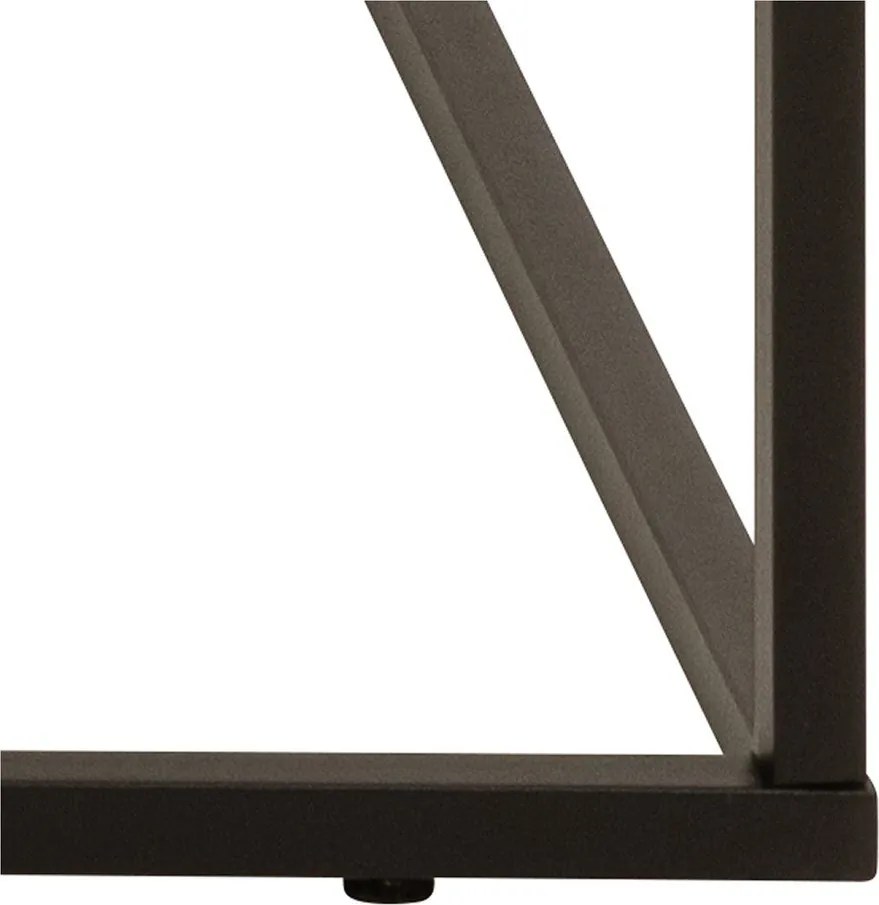 Tavolino beige con piano in marmo 55x110 cm Barossa - Actona