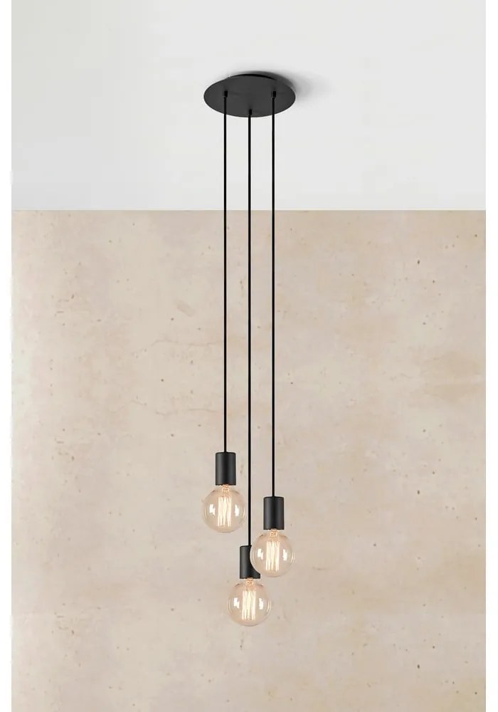 Apparecchio a sospensione nero Cielo - Markslöjd