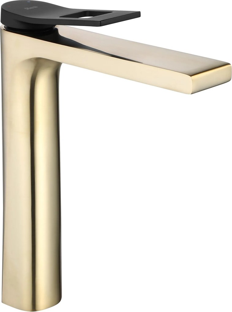 Rubinetto da lavabo REA SOUL Gold mat black High