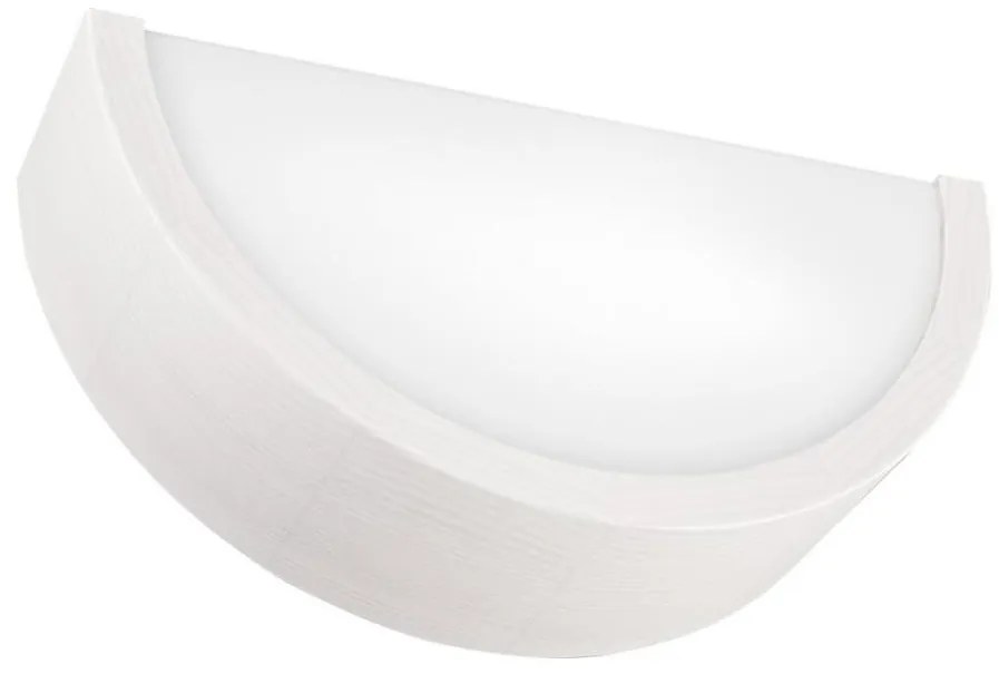 Applique NATURAL 1xE27/60W/230V bianco/pino