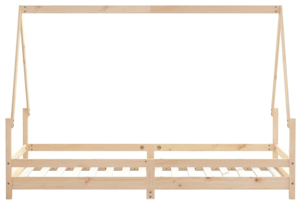 Giroletto per bambini 80x200 cm in legno massello di pino