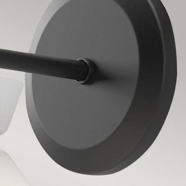 Alora Mood ALM-HALSTON-1WB-BK - Lampada da parete HALSTON 1xE14/40W/230V nera