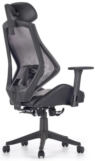 Sedia da ufficio TERO nera/grigia