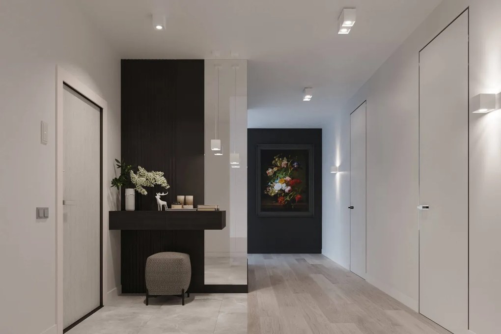 Plafoniera da Soffitto in Alluminio QUAD 1 GU10 Bianca da Interno