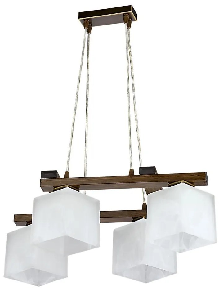 Jupiter 1094 - PO 4 p - Lampadario a sospensione POLA 4xE27/60W/230V