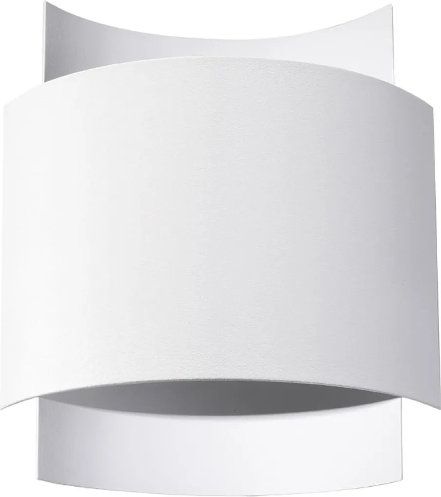 Applique da Parete IMPACT G9 in Acciaio per interni Colore Bianco