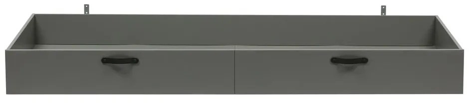 Contenitore sotto il letto in legno di pino Morris - WOOOD