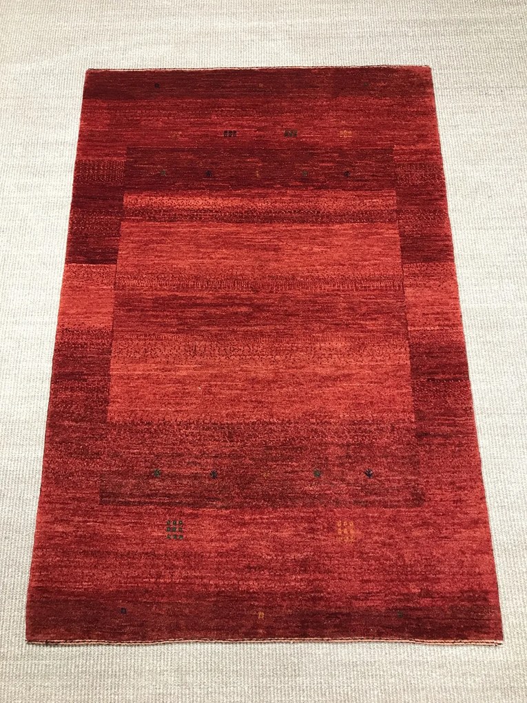 Loribaft Tappeto persiano 100x140 Rosso (Iran) Annodato A Mano