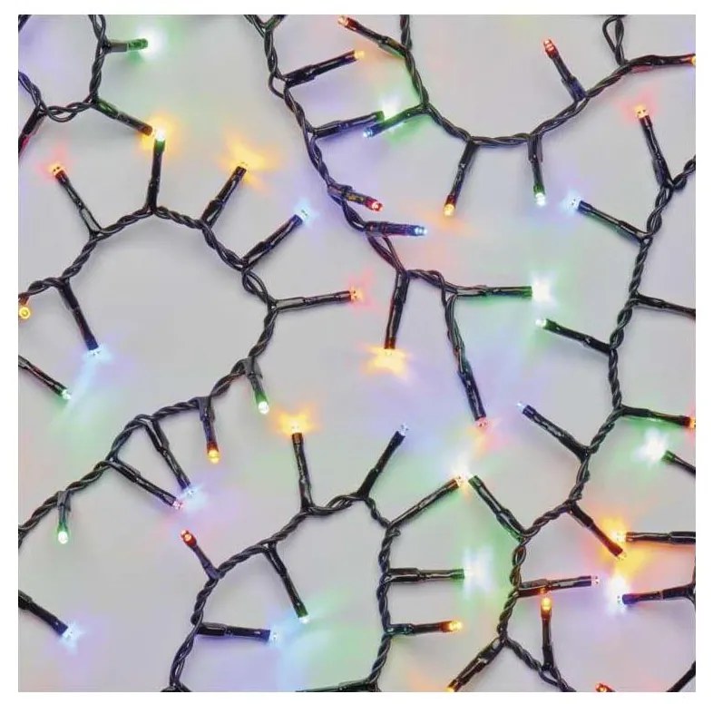 Catena LED natalizia da esterno 600xLED/17m IP44 multicolore