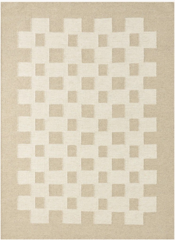 Tappeto in lana a pelo corto fatto a mano Nashik