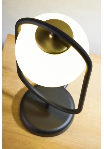 Jupiter 2044 - Lampada da tavolo IGON 1xE14/40W/230V nero