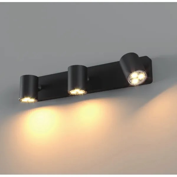 Redo 04-474 - Faretto CAMEO 3xGU10/35W/230V nero