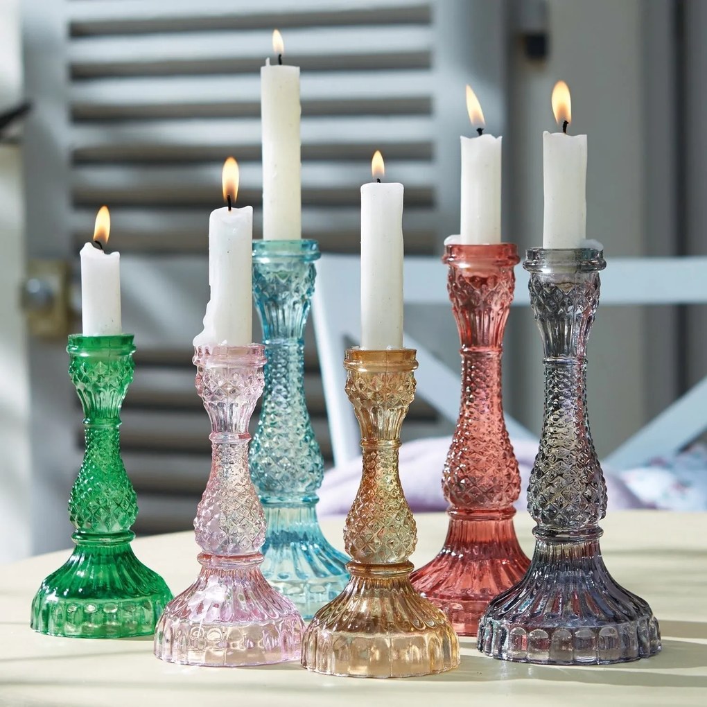 LOBERON Candelabri, set da 6 pezzi Moana