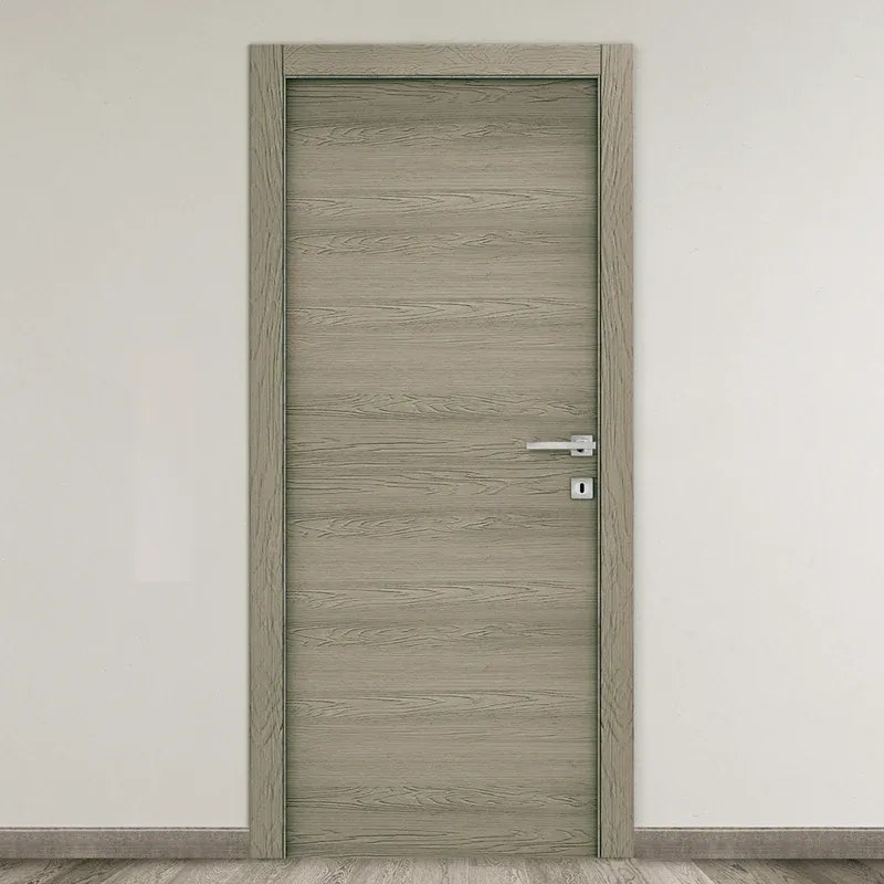 Porta battente Almond avena L 60 x H 210 cm reversibile