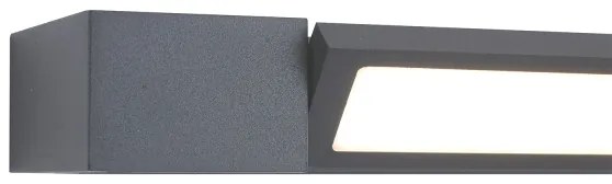 Brilagi-LED Illuminazione per specchio da bagno AQUA LINE LED/36W/230V 120 cm IP44 antracite