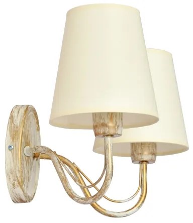 Applique MALBO 2xE27/15W/230V beige