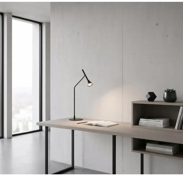 Ideal Lux - Lampada da tavolo LED dimmerabile DIESIS LED/6,5W/230V CRI 90 nero