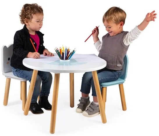 Janod - Set tavolo e sedie in legno