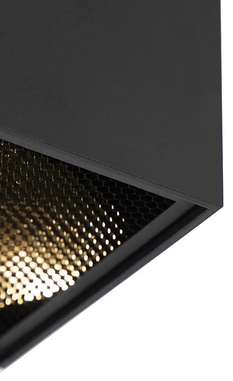 Faretto di design nero - Box Honey