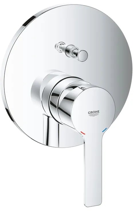 Rubinetto per incasso doccia getto laminare cristallino Lineare P cromo lucido GROHE